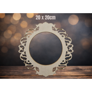 Ramka ażurowa 3 20x20cm, beermata 1,5mm